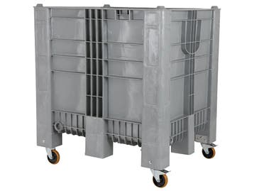 Verrijdbare CB3 High palletbox - 1200 x 1000 mm - 1000 liter, Ophalen of Verzenden, Nieuw