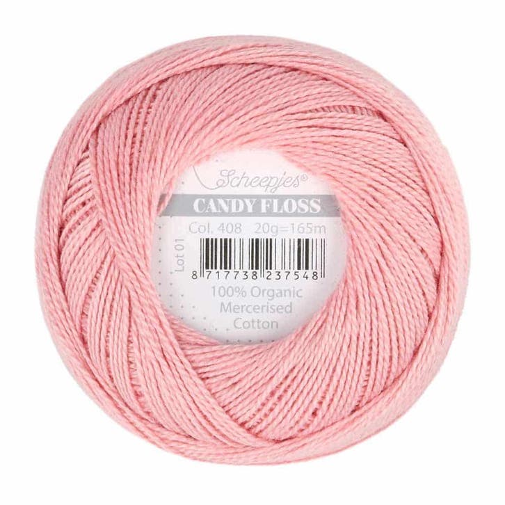 Scheepjes Candy Floss - 408 Old Rose, Hobby en Vrije tijd, Breien en Haken, Nieuw, Verzenden