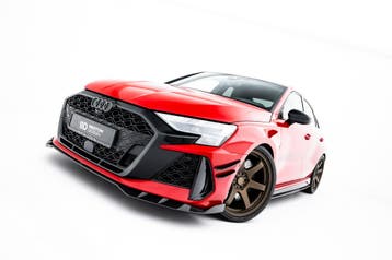 Prepreg Carbon Fiber Voorspoiler – Audi RS3 Sedan 8Y, Auto-onderdelen, Ophalen of Verzenden, Nieuw