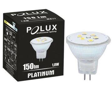 MR11 - WARM wit -  150 lumen - 1.8 Watt - 3000K, Ophalen of Verzenden, Nieuw