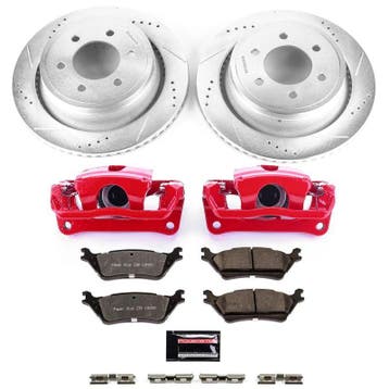 Power Stop 12-18 Ford F-150 Rear Z36 Truck&Tow Kit w/Cals, Ophalen of Verzenden, Nieuw