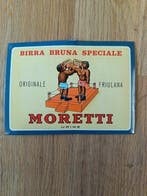 Moretti - Origineel reclamekaartje Birra Bruna Speciale