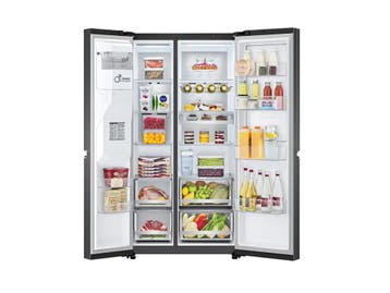 LG GSJV90MCAE - Amerikaanse koelkast - No-frost -, Verzenden, Zo goed als nieuw