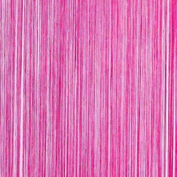Deur gordijn draadjesgordijn draadjes 100x250cm FUCHSIA ROZE, Nieuw
