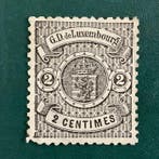 Luxemburg 1875 - 2 cent wapenschild - Michel 28, Gestempeld
