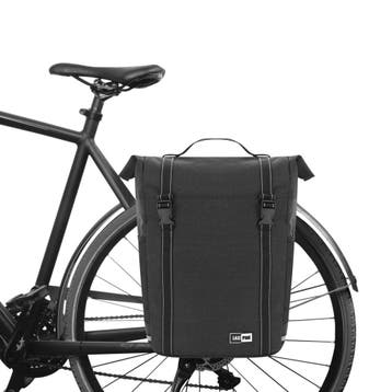 Lastpak Enkele fietstas - 15 liter - waterafstotend - zwa..., Ophalen of Verzenden, Nieuw