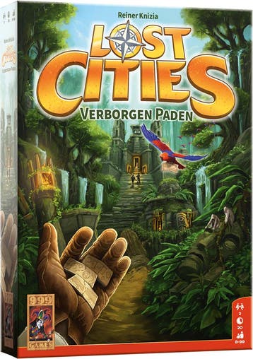 Lost Cities - Verborgen Paden | 999 Games - Kaartspellen, Verzenden, Nieuw