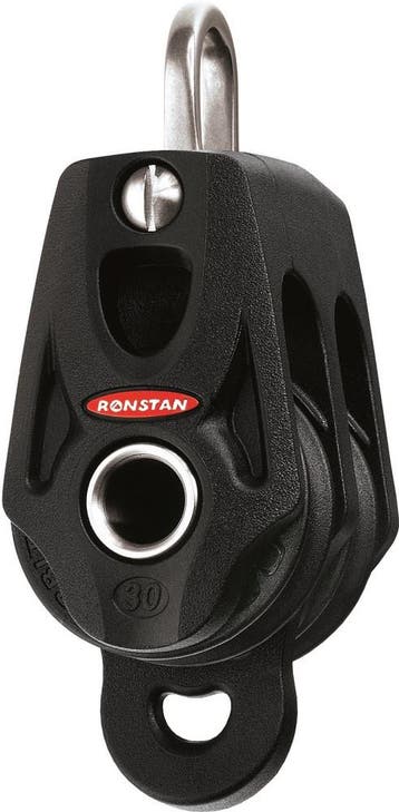 Ronstan Orbit 30mm Dubbel blok met Hondsvot Rf35212, Watersport en Boten, Ophalen of Verzenden, Nieuw