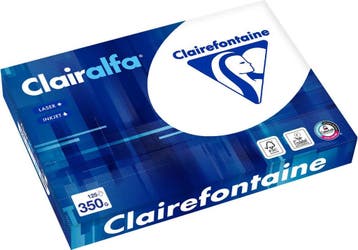 A3 papier 350 gram pak 125 vel Clairefontaine Clairalfa, Verzenden, Nieuw, Clairefontaine