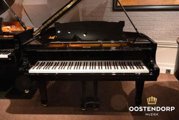 Steinway & Sons M-170 PE messing vleugel - 143517, Zo goed als nieuw, Zwart, Vleugel