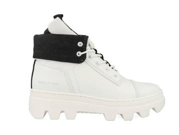 G-Star NOXER HGH FLD LEA 2211 020810 1000 Wit-40, Kleding | Dames, Verzenden, Nieuw, Wit