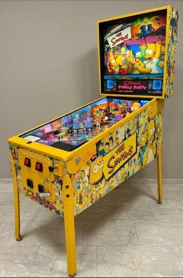 stern - Elektronische flipperkast The Simpsons Pinball Party