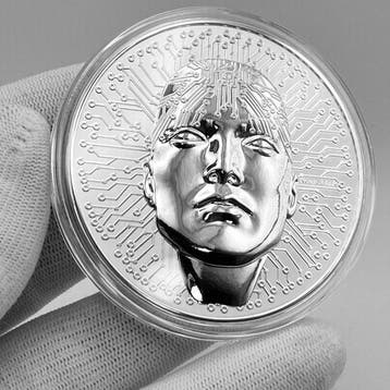 Niue. 5 Dollars 2025 – Neurolink – 3 oz Silver coin – Ag
