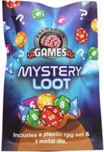 Mystery Loot - Plastic RPG Dice Set & Bonus Metal Die | Foam, Verzenden, Nieuw