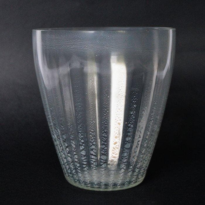 Leerdam - A.D. Copier - Vaas - Glas, Antiek en Kunst, Kunst | Designobjecten