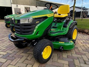 John Deere X167 nieuw model op Voorraad!!, Tuin en Terras, Verzenden, Nieuw, Elektrische starter, 120 cm of meer