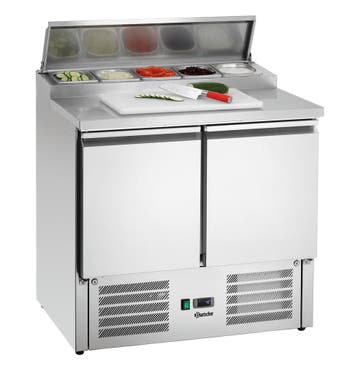 Bartscher Saladette | 260L | 2 Deuren 1/1 GN | Boven 5x 1/6, Ophalen of Verzenden, Nieuw