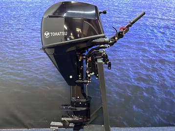 “ Tohatsu 30 pk buitenboordmotor | Big Tiller | Trim “, 10 tot 30 pk, Viertaktmotor, Ophalen of Verzenden, Zo goed als nieuw