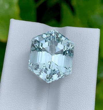 Zonder minimumprijs Blauw Aquamarijn - 18.55 ct -, Sieraden, Tassen en Uiterlijk, Edelstenen, Nieuw