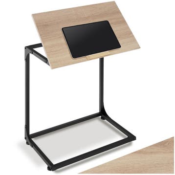 Bijzettafel Ruston met kantelbaar blad 55x35x66,5cm, Verzenden, Nieuw