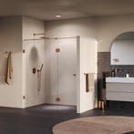 Brauer Void - Carving Nisdeur - 2-Delig - Helder Glas - 180, Ophalen of Verzenden, Nieuw, Rvs