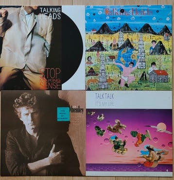 Talking Heads, Don Henley, Talk Talk - 4 LP Albums - Diverse, Nieuw in verpakking