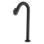 Toiletkraan XL Wiesbaden Victoria 1/2 Mat Zwart, Ophalen of Verzenden, Nieuw, Kraan