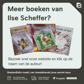 Trendy transparante stickers / Cantecleer hobbytopper, Verzenden, Zo goed als nieuw, Ilse Scheffer