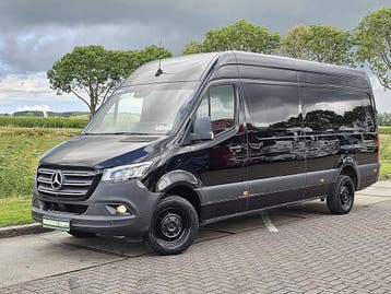 Zakelijke Lease |  Mercedes-Benz Sprinter 319 1.9 CDI L3H2 R, Automaat, Gebruikt, Zwart, Zwart