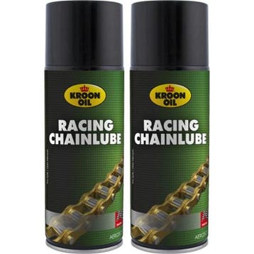 Kroon Aanbieding: 2 X Racing Kettingvet Spuitbus 400Ml, Verzenden
