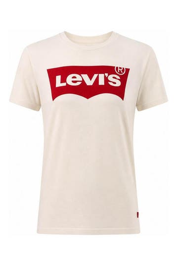 Levis T-shirt in maat XS Wit, Kleding | Dames, Levi's, Verzenden, Zo goed als nieuw, Wit