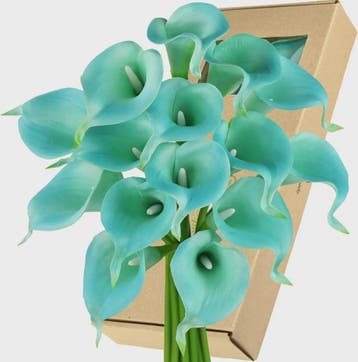 Real Touch Kunst Calla Lelies - Bruidsboeket & Bloemstukken, Verzenden, Nieuw