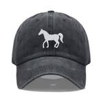 Cap Horse beige met witte geborduurde afbeelding, Kleding | Dames, Hoeden en Petten, Verzenden, Sweet-One, Nieuw, One size fits all