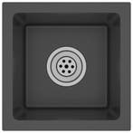 Zwarte Spoelbak Handgemaakt | Tweedekansje | OP=OP, Ophalen of Verzenden, Nieuw, Rvs, Overige typen