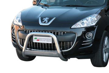 Pushbar | geschikt voor Peugeot | 2008 16- 5d suv. | RVS rvs, Verzenden