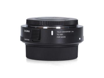Sigma TC-1401 1.4x Teleconverter - Nikon F - 1 jaar garantie, Audio, Tv en Foto, Fotografie | Fotostudio en Toebehoren, Ophalen of Verzenden