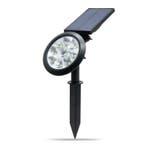 Solar spot Sunny Dual White tuinspot met grondspies, Kunststof, Verzenden, Minder dan 50 watt, Staande lamp