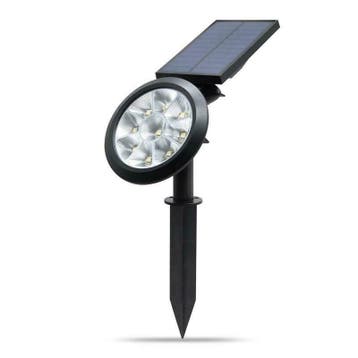 Solar spot Sunny Dual White tuinspot met grondspies, Kunststof, Verzenden, Minder dan 50 watt, Staande lamp