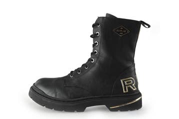Replay Veterboots Meisjes in maat 35 Zwart, Jongen of Meisje, Schoenen, Zo goed als nieuw, Verzenden