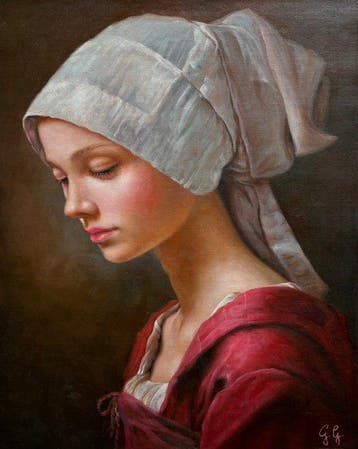 Giuseppe Giglio (1957) - Il profilo della grazia, Antiek en Kunst