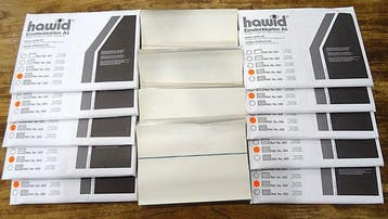 Accessoires 2005 - Originele Hawid-kaarten (504) - oude, Gestempeld