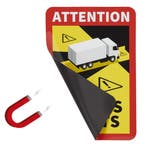 ProPlus Magneetsticker - Dode Hoek Waarschuwing - 17 x 25..., Ophalen of Verzenden, Nieuw