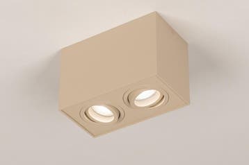 Rietveld Spots - Beige - Metaal, Aluminium, Verzenden, Nieuw
