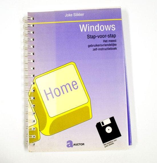 Windows stap voor stap - Slikker, Boeken, Informatica en Computer, Gelezen, Verzenden