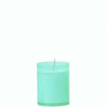 Refills Kaarsen Aqua, 60 Stuks per doos.
