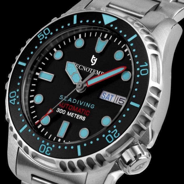 Tecnotempo - Automatic Seadiving 300M - Limited Edition -, Sieraden, Tassen en Uiterlijk, Horloges | Heren