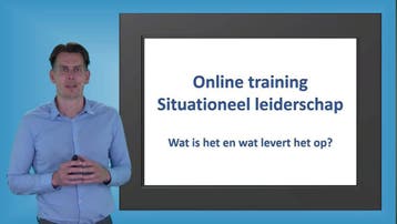 Online training situationeel leiderschap, direct toepasbaar, Verzenden