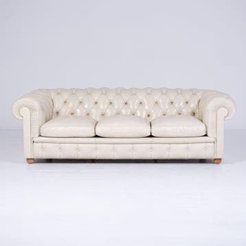 Poltrona Frau - Renzo Frau - Sofa - Chester - Leder, Hout