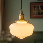 Japanse Glazen Hanglamp LED – Nordic Minimalistisch, Verzenden, Nieuw