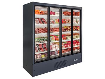 Icon LX wandkoeling B195 x D76 x H205 - antraciet met motor, Nieuw in verpakking